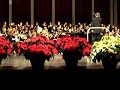 WVU Choral Union & Symphony Orchestra \"Joy to the World\"