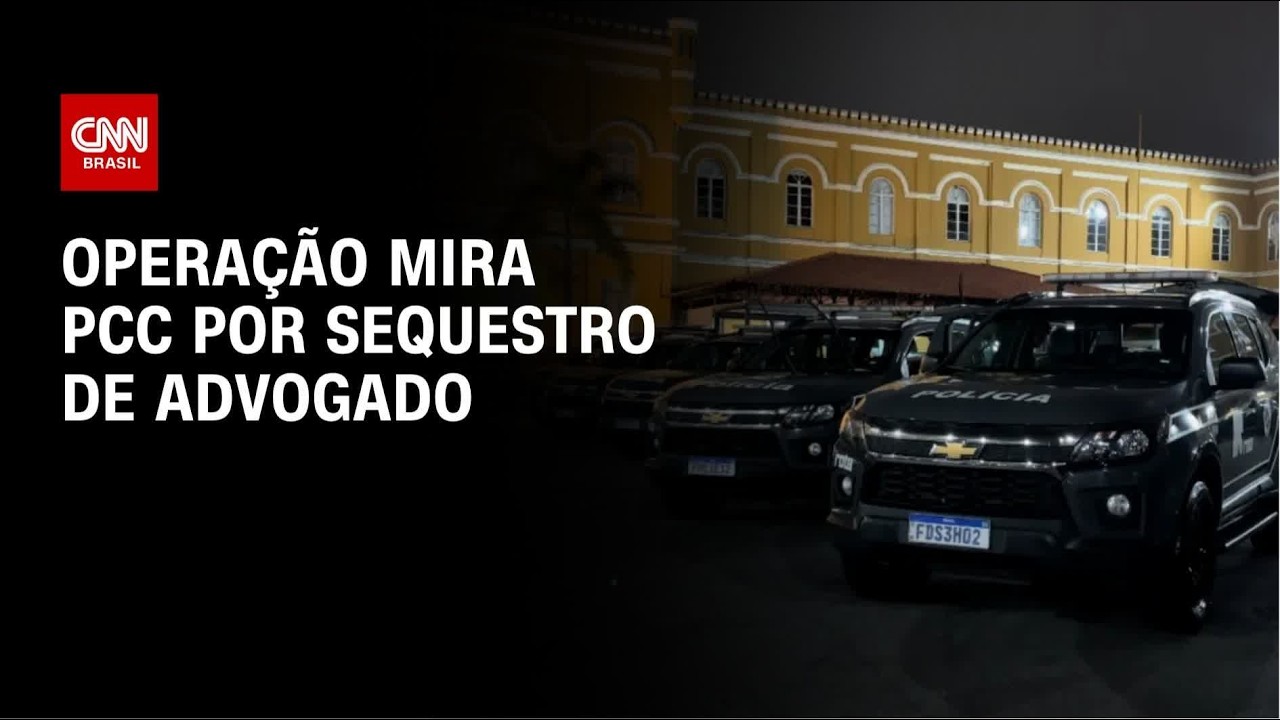 PCC é alvo de operação por sequestro e tortura de advogado no litoral de SP | LIVE CNN