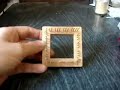 Weaving on a 2 inch hand loom