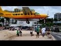 CRAZY DHL Pilot makes a LOW Landing at Princess juliana (HD1080p)