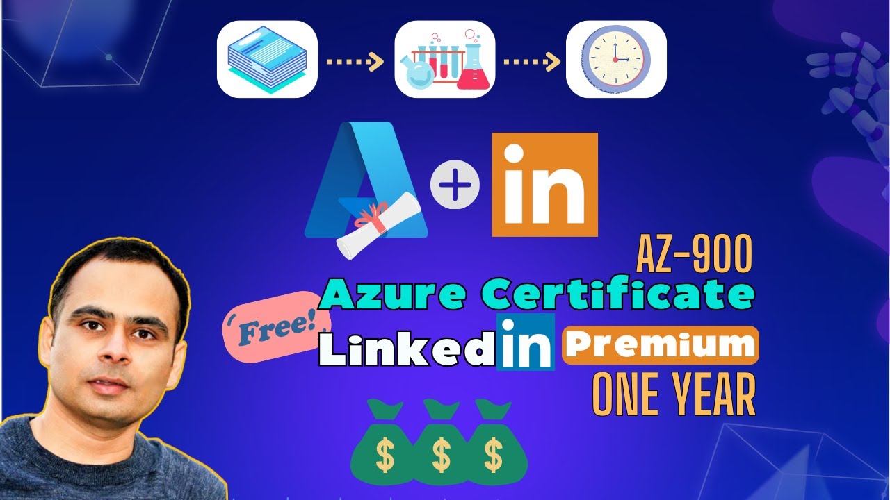 AZ-900 Free Certificate and Free 12 Month LinkedIn Premium Voucher