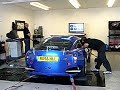 gts blue tvr sagaris on rolling road