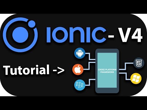 IONIC 4 Mobile App Development for beginners - #02 Project Structure
