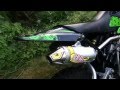 Klx 110 stock vs. Pro Circuit T4 exhaust