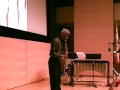Roscoe Mitchell performs at Does the Secret Mind Whisper: A Celebration of Bob Kaufman (2)