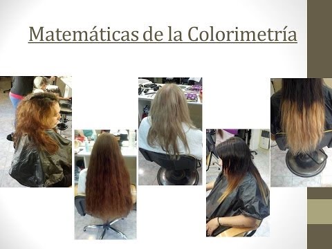 colorimetria; - Subscríbete a mi canal http://full.sc/SZdpp4 ¡No te lo pierdas los nuevos videos! Te invito a la Web Oficial Escuela Hair Studio http://www.escuelahairstudio...
