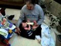 E9 Military Seargeant with his grandaughter