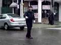 The Dancing Cop in downtown Providence (zoomIN)