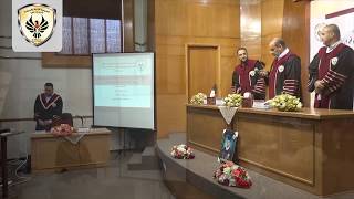 مناقشة رسالة ماجستير الباحث حمزة سالم