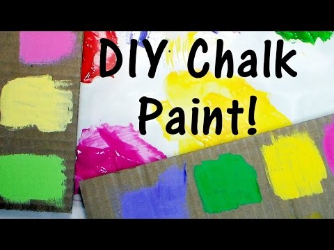 how to make a chalkboard with chalkboard paint