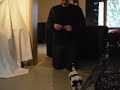 Pheebes har l�rt seg \"Sitt\"