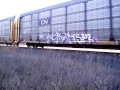 RARE!!!!!BNSF autorack W/ a RARE!!!santa fe Gp-60