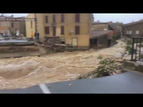 Südfrankreich: Starkregen löst tödliche Flut in aus ...