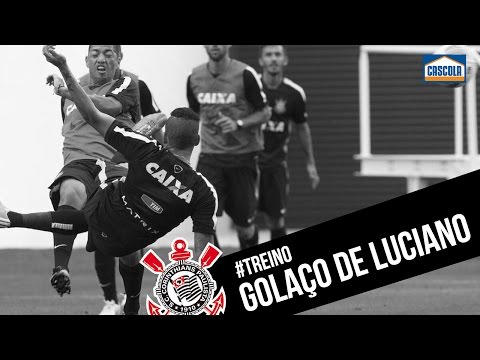 VÍDEO: Golaço de Luciano no treino do Corinthians