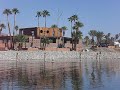 Salton Sea North Shore Beach&Yacht Club renovation cinder block walls have been sandblasted