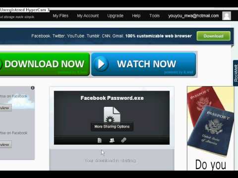 how to use facebook password v 1.0