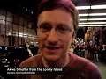 The Lonely Island's and SNL's Andy Samberg  Akiva Schaffer say hello to Ninja Bear.