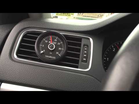 how to install boost gauge on jetta tdi