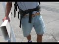 CROSS CARRYING CHUCK.. SEEN IN GREENFIELD, INDIANA