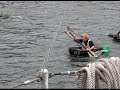 But Kate Harrington recreating the classic movie, ably supported by Ruth Laidlaw at this year's Castletown World Tin Bath Championships held on the Isle of Man