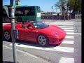 Ferrari 430,360,and Mercedes C63 AMG starting up