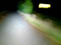 ride with 150W HID bike lamp