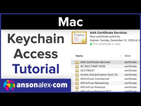 how to repair keychain os x