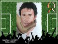 PORTRAIT DRAWING MARK VAN BOMMEL FOOTBALL STAR