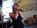 Me screaming to Girl of Glass