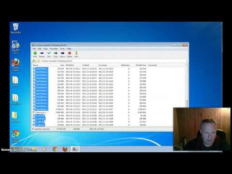 how to create self extracting zip with 7zip