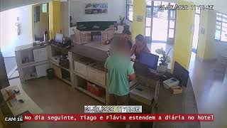 MP divulga imagens de feminicídio qualificado ocorrido em hotel de Aracaju
