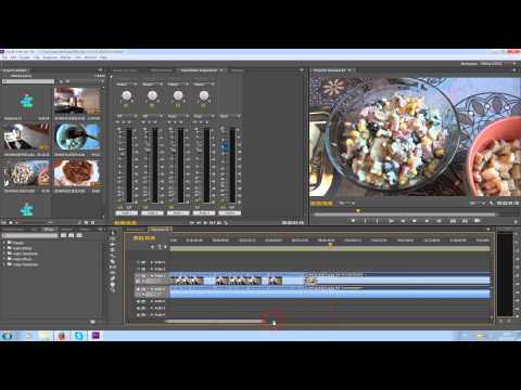 Как сделать глухой звук в adobe premiere