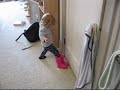 Rose puts on her boots Rose puts on her boots