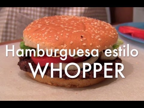 Hamburguesa Estilo Whopper - Recetas De Cocina ✅