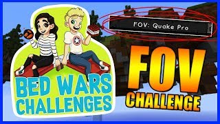 THE FOV CHALLENGE!? | Bedwars Challenges #26 | With NettyPlays