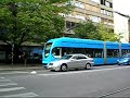 New Trams in Zagreb Croatia