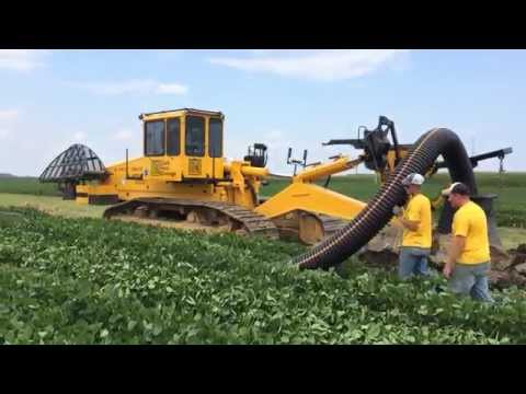 how to drain tile installation