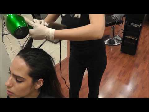 how to care keratin treated hair