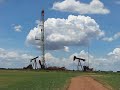 Workover Rig Removing the Horse Head 2008