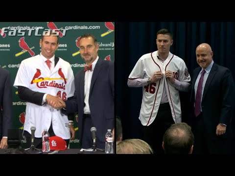 Video: MLB.com FastCast: Goldy, Corbin don new unis - 12/7/18