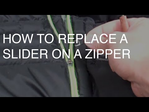 how to fix zipper insertion pin