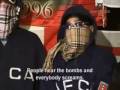 F-Side Hooligans Throwing Bombs !!!