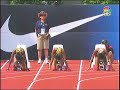 olympic trials womens 100 semifinal2 2008 usa track   field