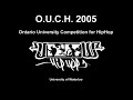 O.U.C.H. 2005 - UW HiPHoP O.U.C.H. 2005 - UW HiPHoP