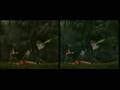 Tomb Raider Anniversary T-rex in 3D view crosseyed
