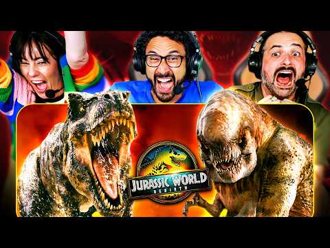 JURASSIC WORLD: REBIRTH (2025) MOVIE REACTION!! Jurassic Park | D-Rex | Scarlett Johansson
