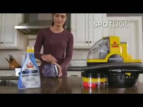 Product Demonstration to SpotBot Pet Portable Carpet Cleaner 1711