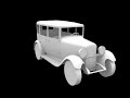 3D low poly model af the Citroen C4 Conduite