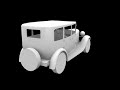 3D low poly model af the Citroen C4 Conduite
