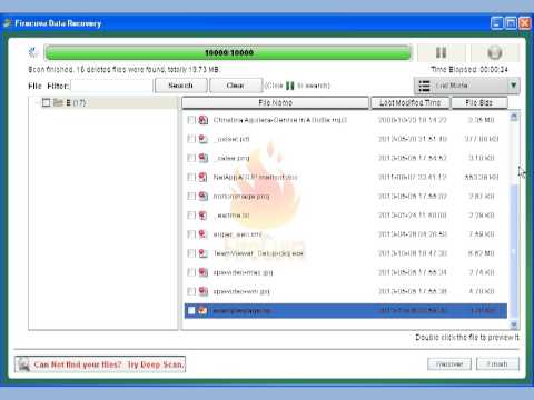 how to recover a deleted zip file